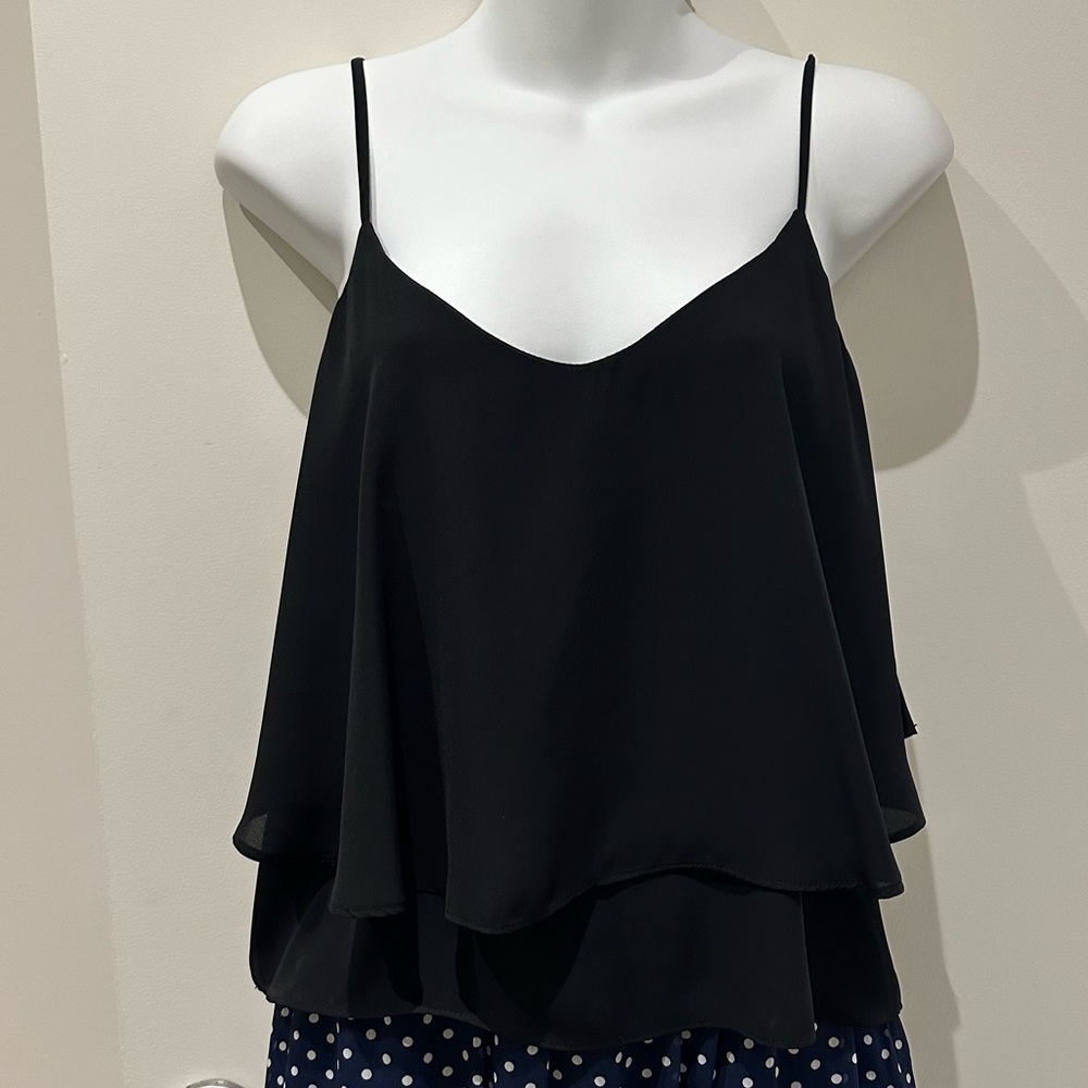 Olivaceous black tank